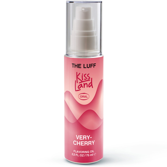 Вкусовое масло The LUFF VERY CHERRY для оральных ласк с теплым дыханием, 75 мл
