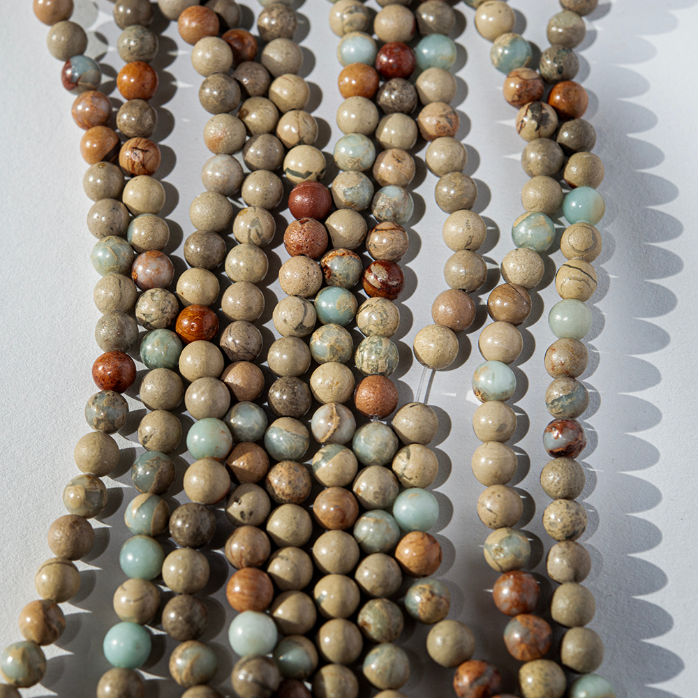 Агальматолит натуральный, 6,2мм, шар