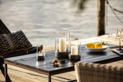 Villeroy & Boch Производство набора тарелок Rock Blanc на 2 персоны. 10-4240-2620 + 10-4240-2536 + 10-4240-2640
