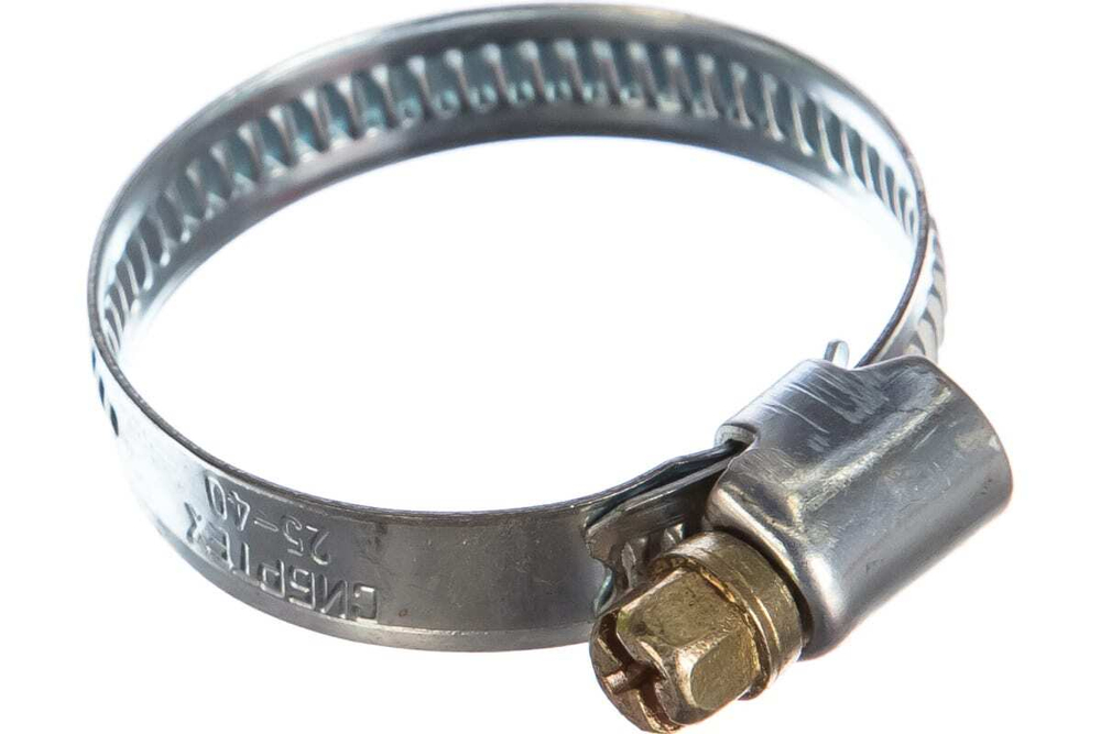 ХОМУТЫ СИБРТЕХ НЕРЖАВ/СТАЛЬ БОЛТОВОЕ КРЕП 25-40ММ 47581 1ШТ