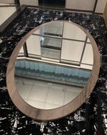 Зеркало Ольга-3 Дуб делано серый/сильвер Пэлас