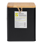 Банка для хранения крупы irmel, 3,2 л, графит