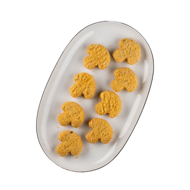 Грибочки (из тресковых пород с грибами и сыром)