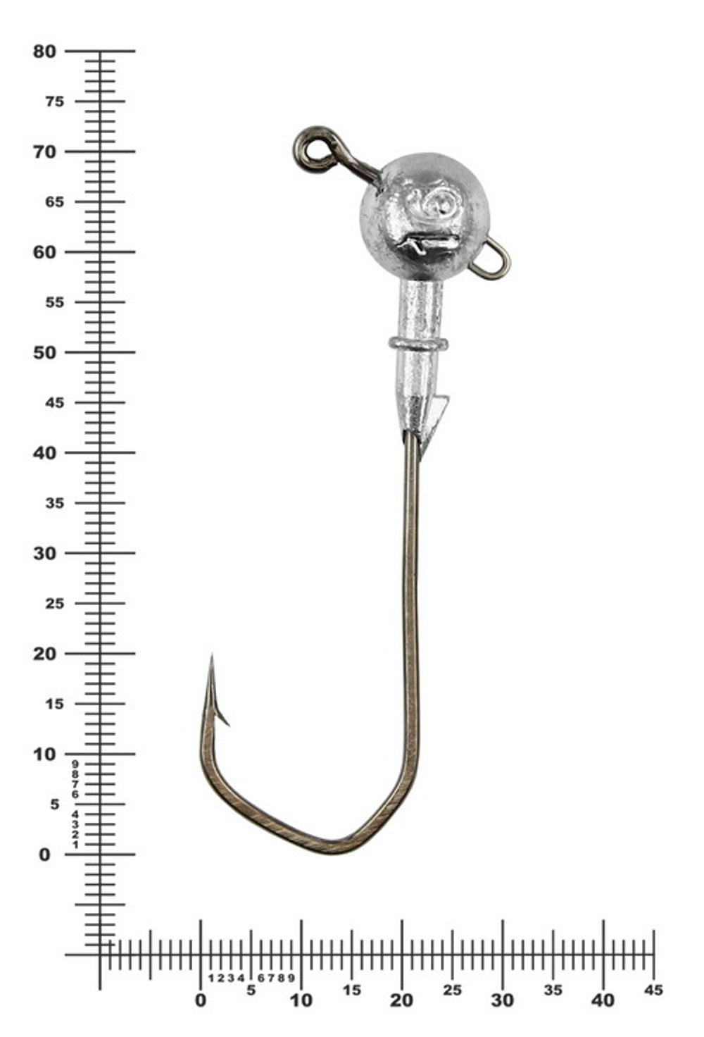 Джиг некрашеный Stinger Eye Jig, крючок Vido Craft VD-079 6/0 (3шт/уп)