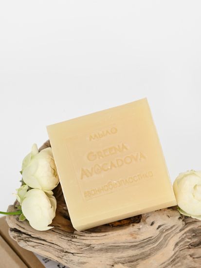 Мыло Greena Avocadova белое дерево, 100 г