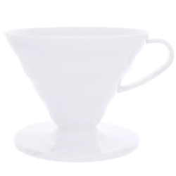 Воронка пластиковая для приготовления кофе Hario V60-02, белая