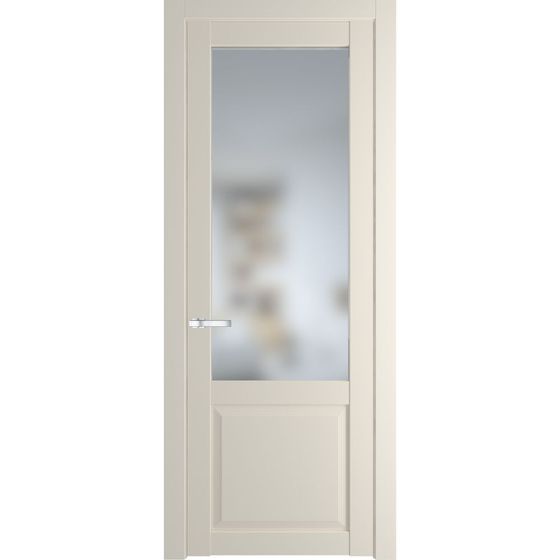 Межкомнатная дверь эмаль Profil Doors 2.2.2PD кремовая магнолия остеклённая