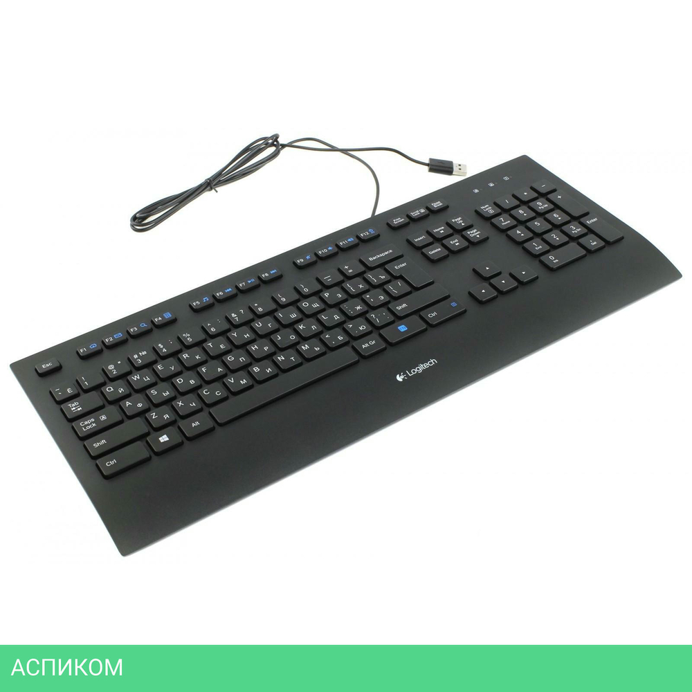Клавиатура Logitech Keyboard K280E (920-005215)