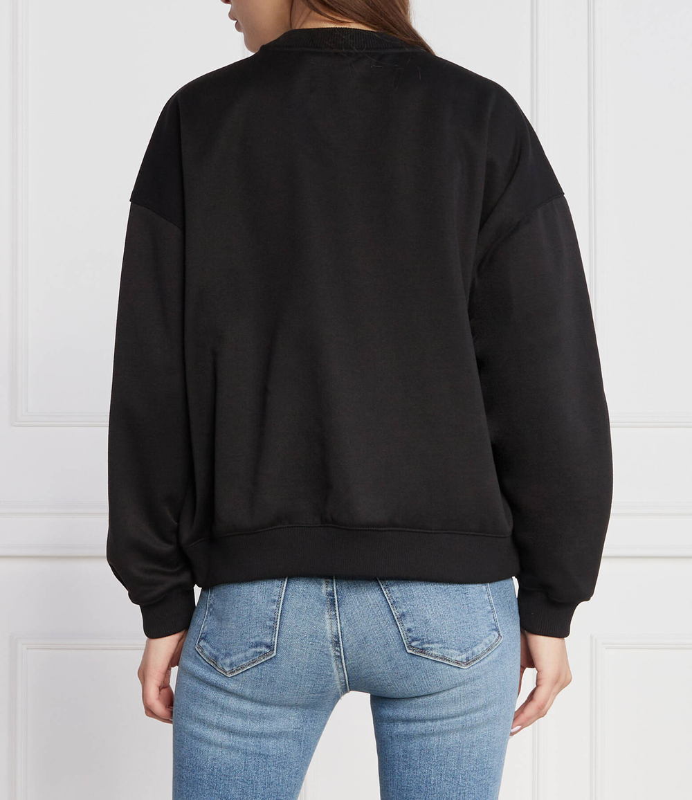 Худи CHENILLE CK CREWNECK CALVIN KLEIN JEANS - черный(J20J221729)