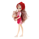 Кукла тип модница на шарнирах с аксесс. коробка PS2106-2