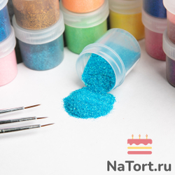 Блестки декоративные «Голубой» 10 гр
