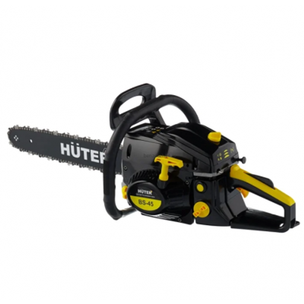 Бензопила Huter BS-45М, 2,3 квт, шина 400 мм, 57 зв, шаг 3/8