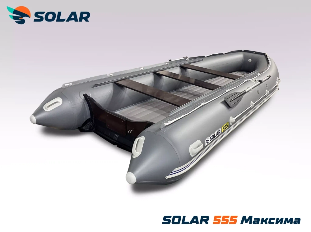 Лодка надувная моторная solar-555 к