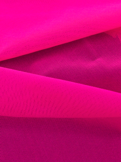 Сетка эластичная розовая неоновая метражом