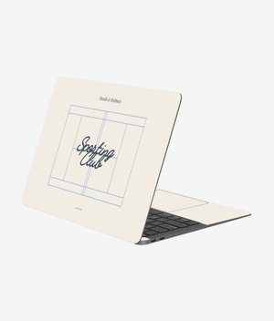Виниловая наклейка SPORTING CLUB для MacBook