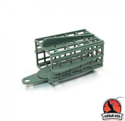 Кормушка фидерная "ЯМАН-КАСАТКА" квадрат 50 г, пластик