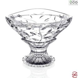 Конфетница с крышкой на ножке RCR Laurus 18 см