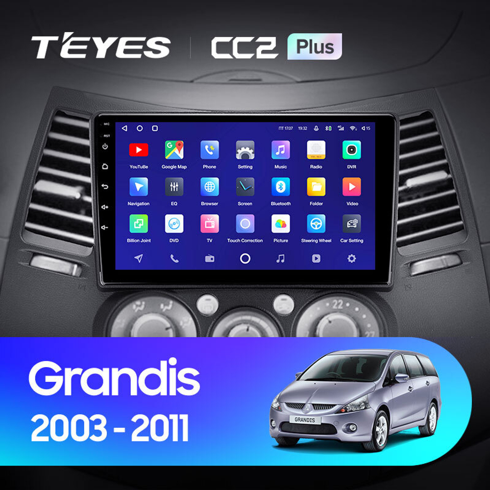 Teyes CC2 Plus 9" для Mitsubishi Grandis 2003-2011