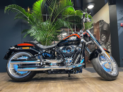Harley-Davidson Fat Boy (Whiskey Fire/Black) 2025
