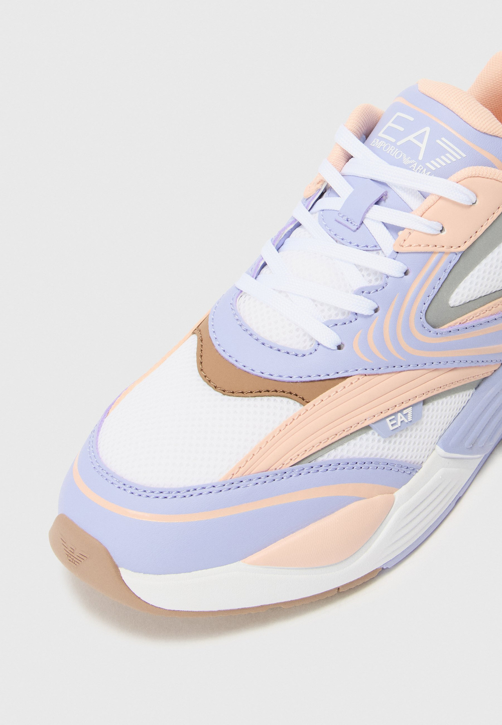 EA7 Emporio Armani ACE RUNNER 2 UNISEX - кроссовки на шнуровке - Розовый