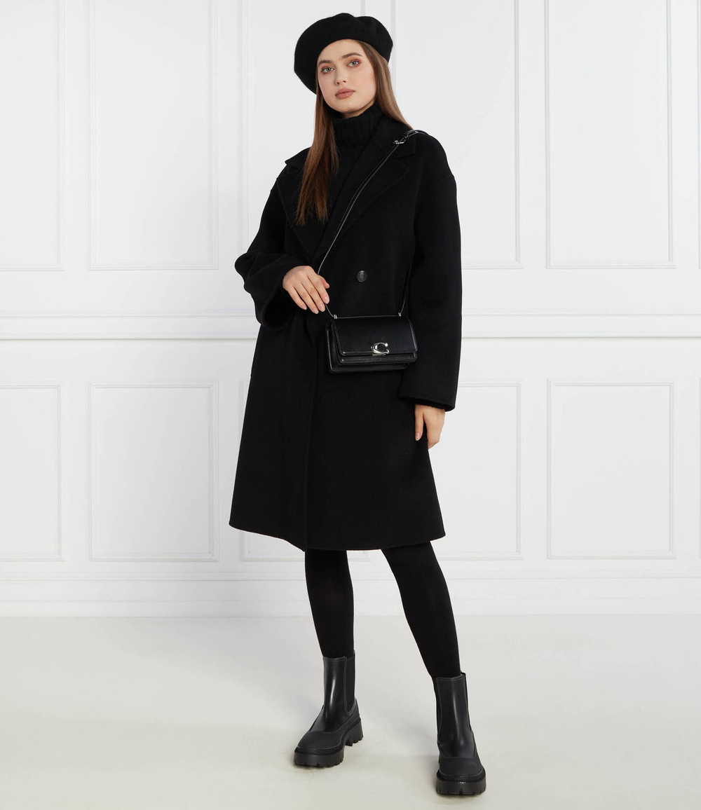 Кожаная сумка-мессенджер BANDIT Coach - черный(CD724)