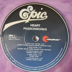 Винтажная виниловая пластинка LP Heart Passionworks (USA 2016) (Purple Translucent Vinyl) Deluxe Edition