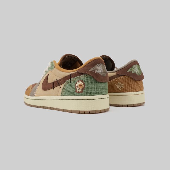 Кроссовки Jordan 1 Retro Low OG Zion Williamson Voodoo артикул:DZ7292-200 - купить в магазине Дайс