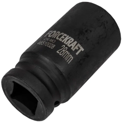 Головка ударная глубокая 3/4'', 28мм (6гр.) FORCEKRAFT FK-46510028