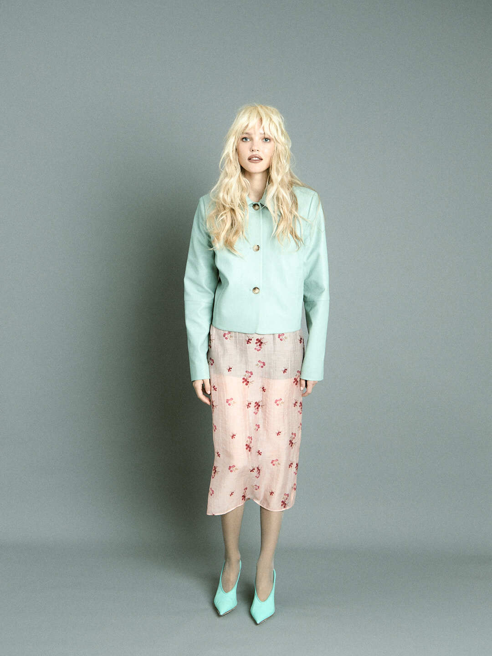 Юбка с подъюбником «рябина»