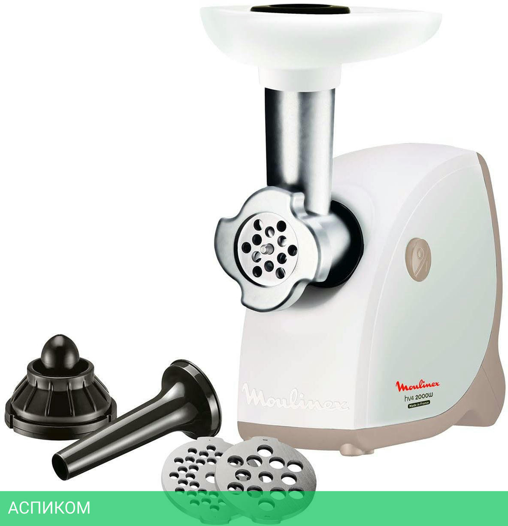 Мясорубка Moulinex HV4 ME461132 белый (1510002150)