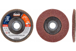 Круг лепестковый конический 125х22 мм, P120 Gepard GP5015-120