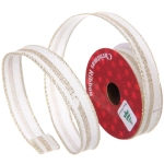 Лента для декорирования «Млечный путь» 1,5 см, 2,7 м, Белый