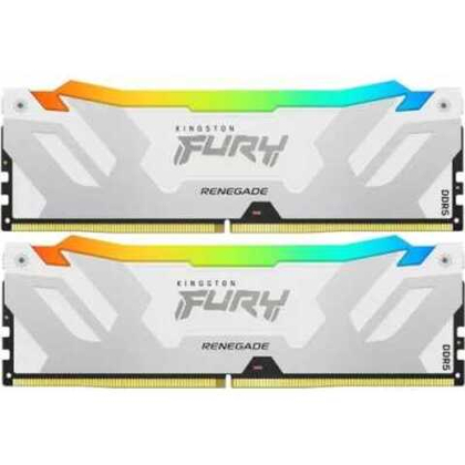 Оперативная память Kingston Fury Renegade Silver/White RGB XMP KF576C38RWAK2-32