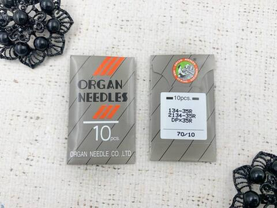 Иглы промышленные Organ DPx5 толстая колба №70/10, 10 игл