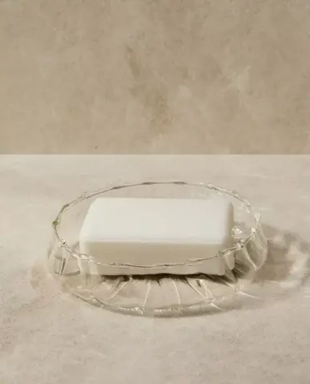 ZARA HOME МЫЛЬНИЦА ДЛЯ ВАННОЙ ИЗ КЕРАМИКИ, ПРОЗРАЧНЫЙ