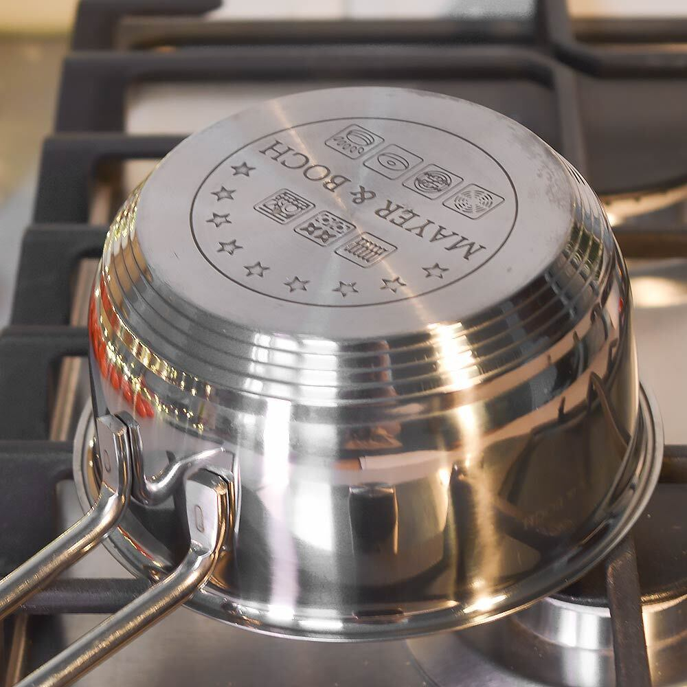 Ковш 0,7л нерж 12см MB 30986