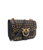 Кожаная сумка через плечо LOVE BELL CLASSIC VITELLO SETA Pinko - черный(100046 A17M)