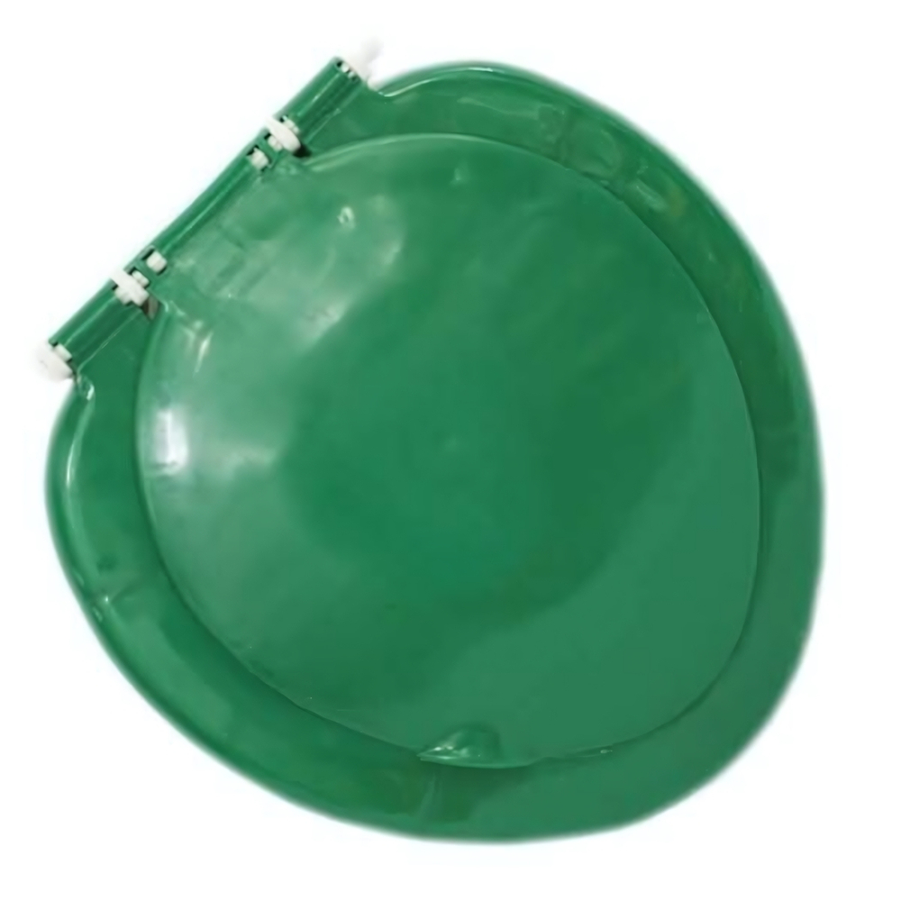 Сиденье для унитаза, цвет зеленый