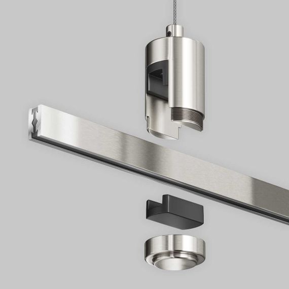 Подвес тросовый Hang одинарный Maytoni Technical TRA157SW-S1-PT