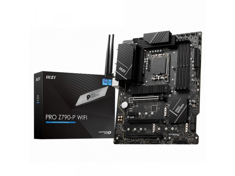 Материнская плата MSI Pro Z790-p Wifi, Socket LGA 1700, Intel Z790, ATX, RTL
