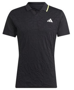 Polo negro adidas new arrivals