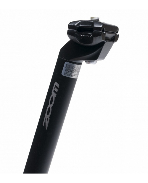 Подседельный штырь 31,6х350мм алюминий повыш. кач-во SP-C207(ISO-M) матово-черный ZOOM