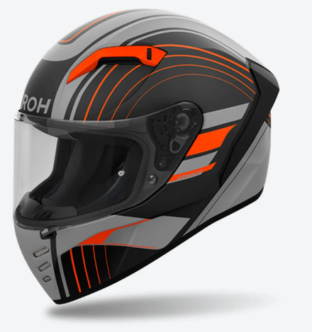 Шлем интеграл Airoh CONNOR ACHIEVE Orange Matt, XL
