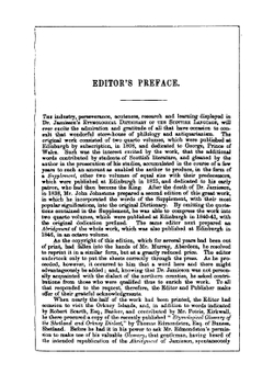 A Dictionary of the Scottish Language: In which the Words are Explained in . | John Jamieson