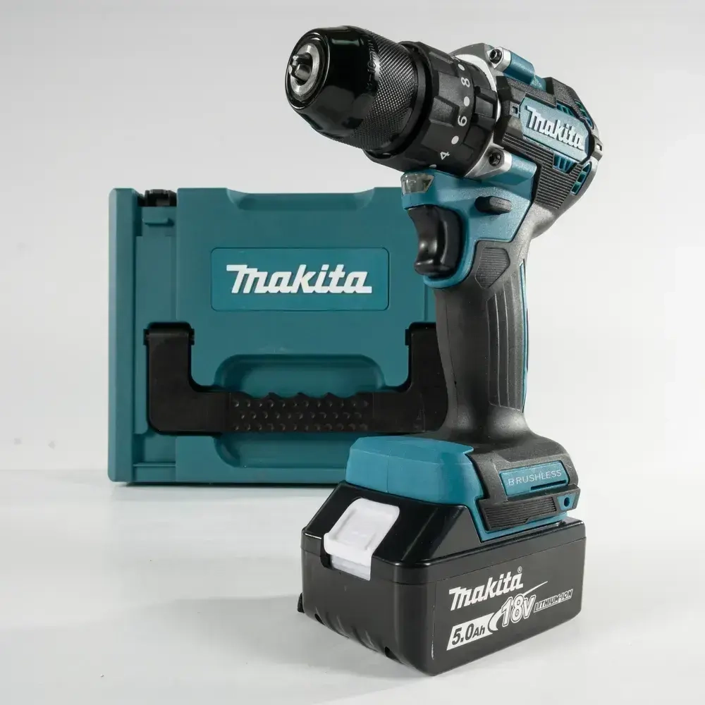 Шуруповерт Maкитa DDF485 18V 5.0AH с металлическим патроном