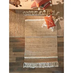 Ковер из джута и шерсти Mumbai из коллекции Ethnic, 120х180см