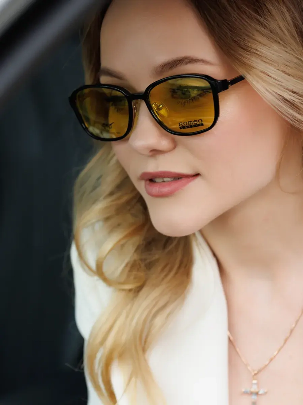 Модная оправа для очков с накладкой 4в1