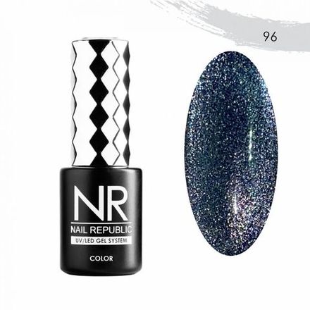 NR Northern Lights Гель лак Кошачий глаз CAT-96, 10мл