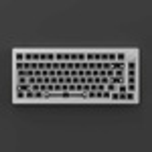 Monsgeek M1W Wireless Barebone Kit, Silver