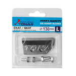 Ножи прямые Тонар ЛР-130L (NLS-130L.SL.T) для ледобура "СКАТ", левое вращение (130мм)